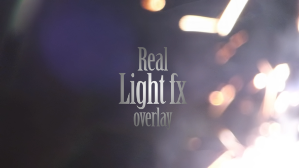 Real Light FX overlay by DigitalFeather | VideoHive